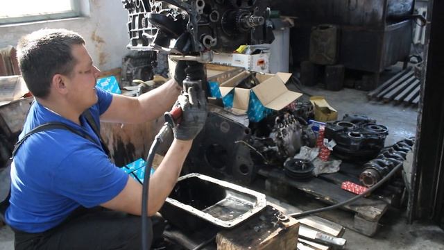 Разбор и дефектовка двигателя 4D33 Mitsubishi Canter/Analysis And Troubleshooting Of The 4D33 Engin