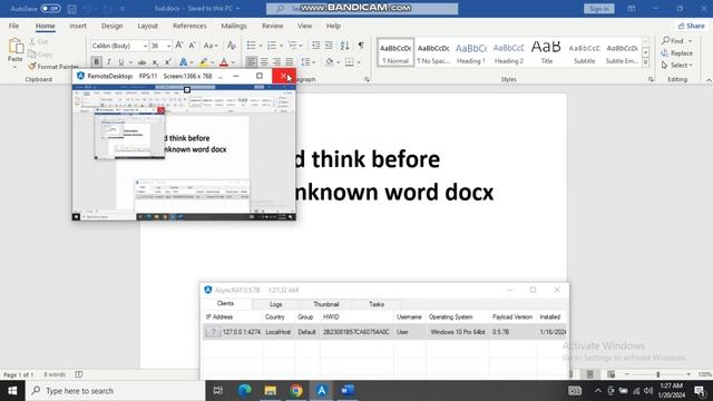 These may happends if you open unknown word document #ViktorExploits смотреть онлайн