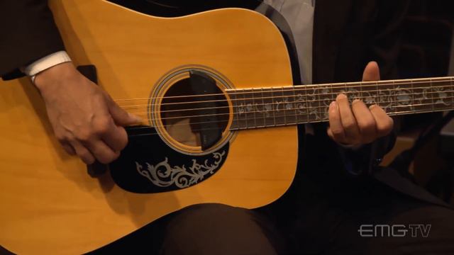 David Maldonado demos the EMG ACS acoustic guitar pickup on EMGtv смотреть онлайн