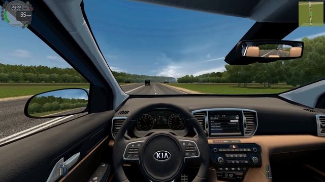 Kia Sportage Gt Line 2016 City Car Driving #CityCarDriving смотреть онлайн