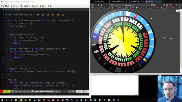 Javascript: React state contention, perhaps looking at ES6 toys. смотреть онлайн