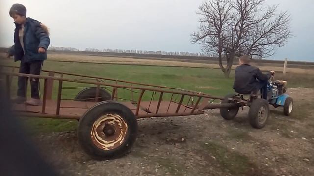 Прицеп к мотоблоку смотреть онлайн