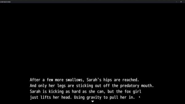 A WAY BACK HOME - Pri eats Sarah (vore)