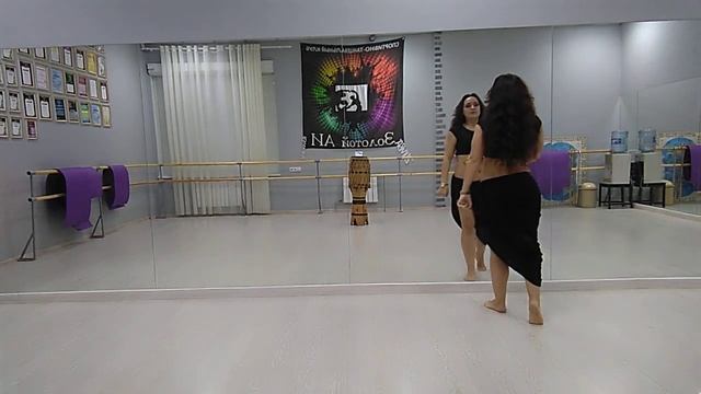 Natalia Kalinina- Belly dance technique lesson смотреть онлайн