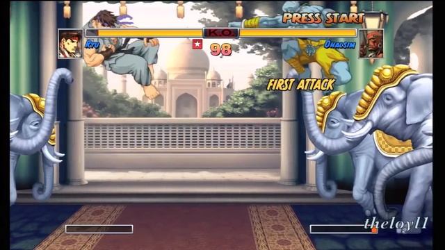 Super Street Fighter II Turbo HD Remix - (Ryu) Full playthrough смотреть онлайн