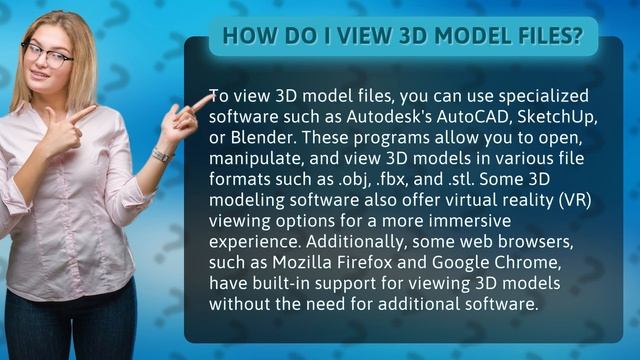 How do I view 3D model files? смотреть онлайн
