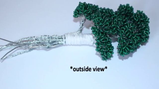 Bonsai Beaded tree Step By Step picture tutorial/ как сделать дерево бонсай из бисера своими руками смотреть онлайн