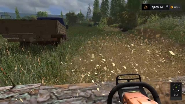 КАК МЫ С ПЕТРОВИЧЕМ ЗА ДРОВАМИ ЕЗДИЛИ - Farming Simulator 17 смотреть онлайн