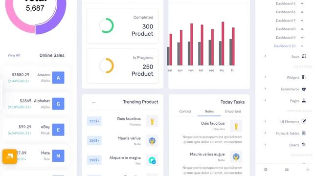 Webkitx Admin - Bootstrap 5 Dashboard And Bootstrap Admin Panel смотреть онлайн