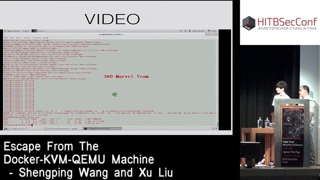 #HITB2016AMS D1T1 - Escape From The Docker KVM QEMU Machine - Shengping Wang and Xu Liu смотреть онлайн