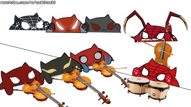 Spider Bongo Cat - Marvel's Spider-Man PS4 Main Theme смотреть онлайн