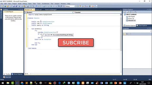 Inputting images into the mysql database in VB.NET смотреть онлайн