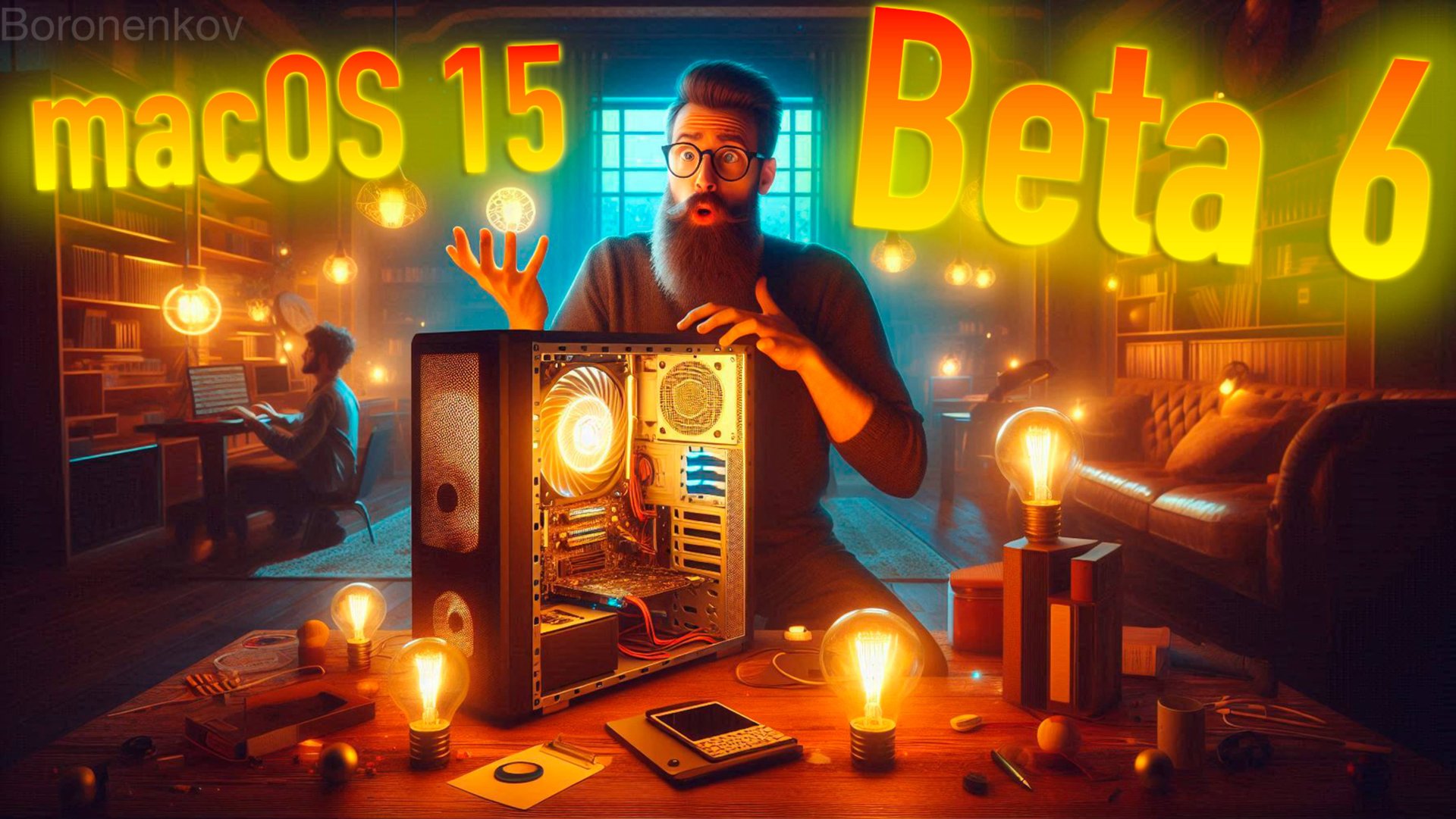 MACOS 15 SEQUOIA BETA 6! HACKINTOSH! - ALEXEY BORONENKOV | 4K смотреть онлайн