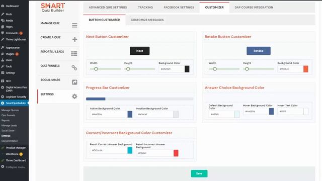 How to Customize Quizzes created using Smart Quiz Builder (SQB)! смотреть онлайн