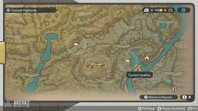 Pokemon Legends Arceus - All UNOWN Locations Guide