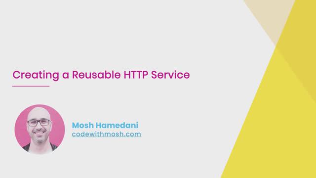 2 - 21 - Creating a Reusable HTTP Service смотреть онлайн