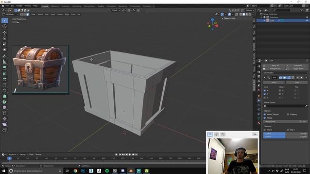 Blender para iniciantes, Modelagem de asset - Parte 1 l Mini - Curso Bau #001 смотреть онлайн