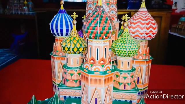 Catedral De San Basilio | St. Basil's Cathedral | 3D Puzzle | CubicFun [Eng Subs]