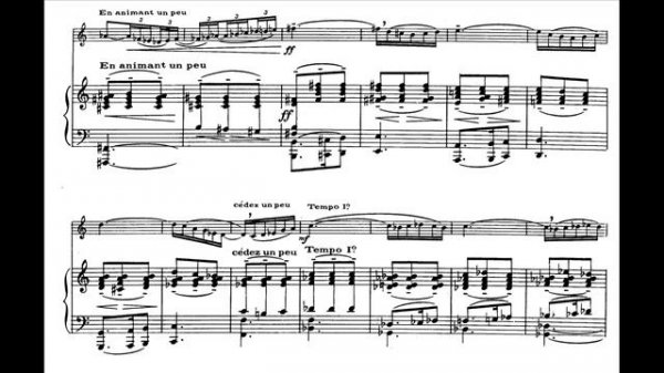 Bozza - Aria for Clarinet