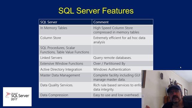 SQL Server 2017 Features смотреть онлайн