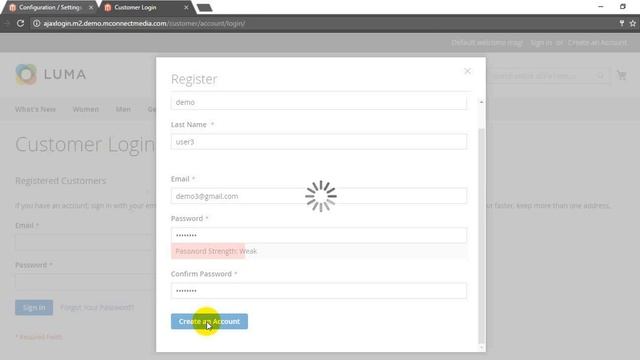 Fast Login and Registration Functionality with Mconnect Advanced Ajax Login Magento 2 смотреть онлайн