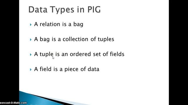 Intro to Pig смотреть онлайн