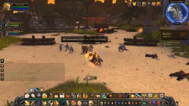 World Of Warcraft: Mists Of Pandaria Walkthrough Ep.251 w/Angel - Lions Landing! смотреть онлайн