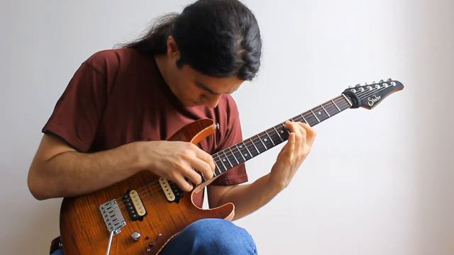Liquid Nights - artificial harmonics, played on Suhr Modern смотреть онлайн