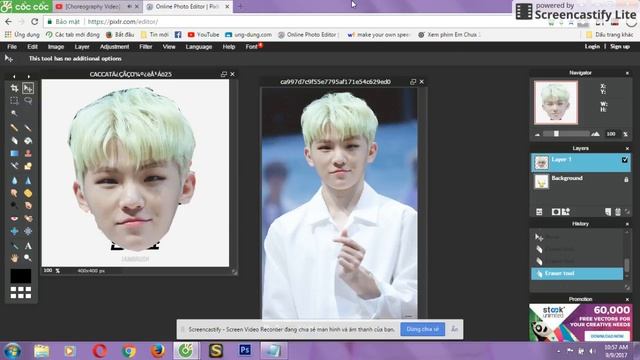 -Hướng dẫn edit ảnh I AM BRUSH bằng PHOTOSHOP ONLINE- смотреть онлайн