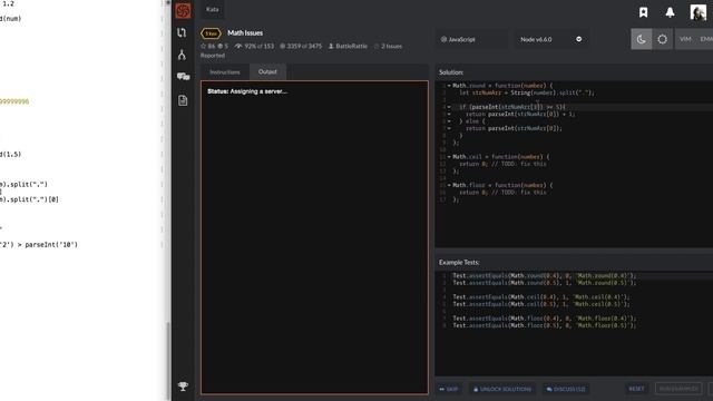 Code Wars Javascript Tutorial Math Issues смотреть онлайн