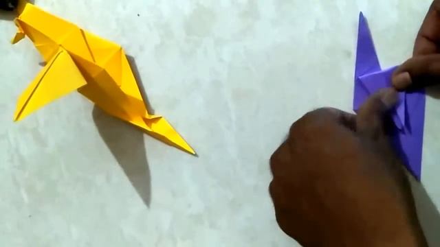 How to make Origami King Fisher (TIY) смотреть онлайн