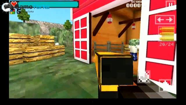 Block Gun 3D: Zombie Farm (MineCraft Style) GamePlay смотреть онлайн
