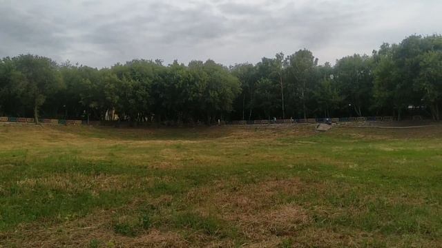 Бывшее озеро в Молодежном парке в Самаре смотреть онлайн