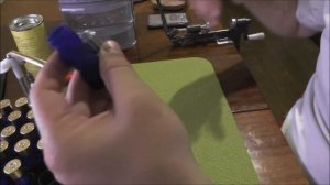 Снаряжение патрона с использованием буферной смеси