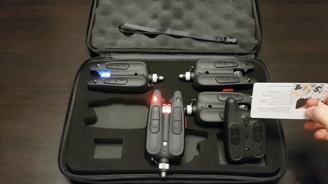 Обзор набора электронных сигнализаторов поклевки Hoxwell HL 112,113,114,115,116 смотреть онлайн