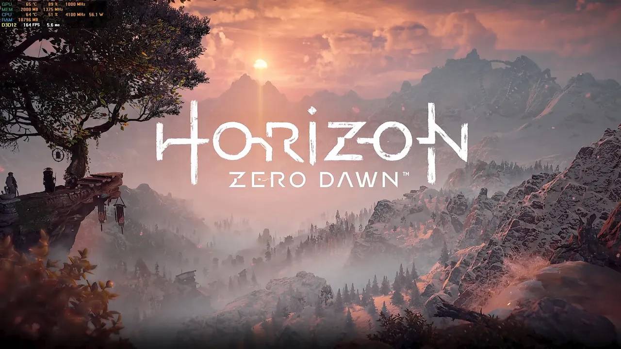 Horizon Zero Dawn Graphic Test - 1080 - Different Presets