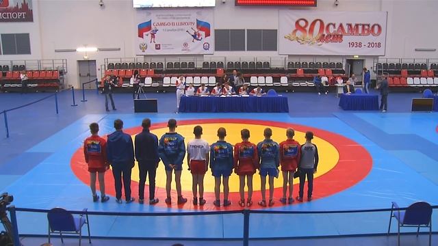 Всероссийские соревнования по самбо среди школьников "Самбо в Школу" смотреть онлайн