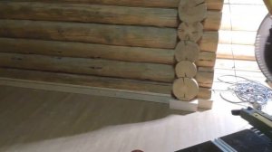 Плинтус в сруб