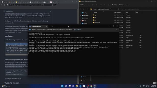 Installing the Adaptive Rigidification project смотреть онлайн