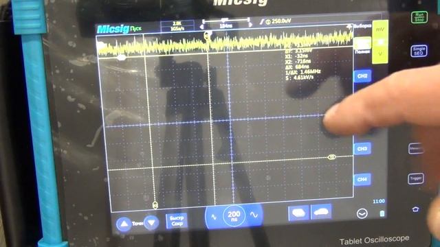 Обзор осциллографа MICSIG ATO -1104 смотреть онлайн