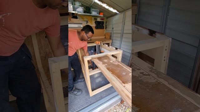 DIY Miter Saw Stand As A Work Top Extension