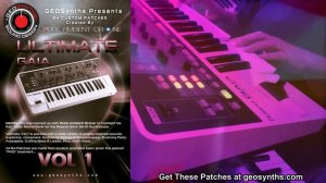 Roland GAIA SH-01 Synthesizer Sound Demo