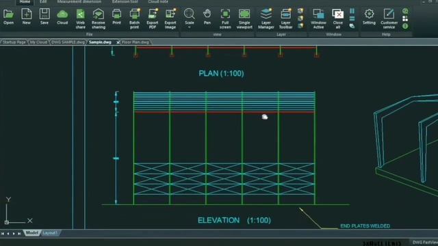 Getting started on using DWG FastView смотреть онлайн