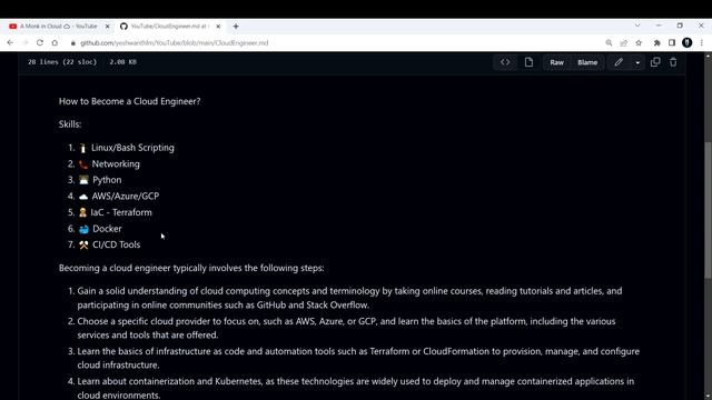 Cloud Engineer Roadmap | Land Cloud Job | How to become a Cloud Engineer in 2023 | #AWS #Azure #GCP смотреть онлайн