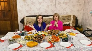 Праздничное МЕНЮ на День Рождения. Готовлю салаты, закуски, горячее и шашлык. Праздничный стол.