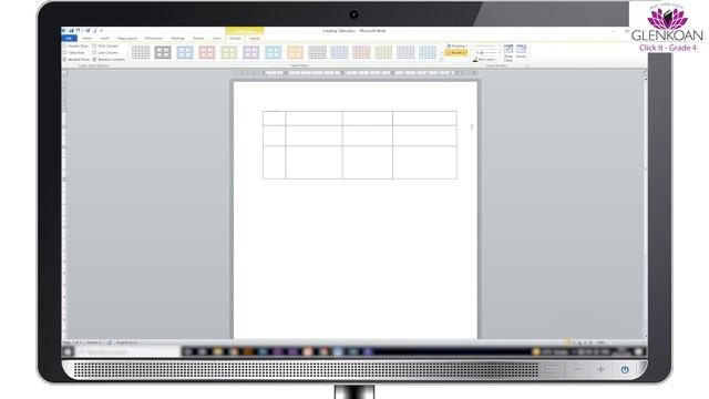 Creating, Modifying and deleting tables | Changing row height and column width. смотреть онлайн