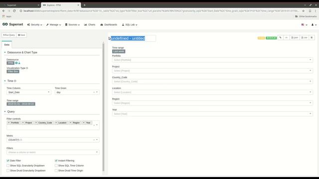 Apache Superset-Portfolio & Project Management Dashboard-Create Filters смотреть онлайн