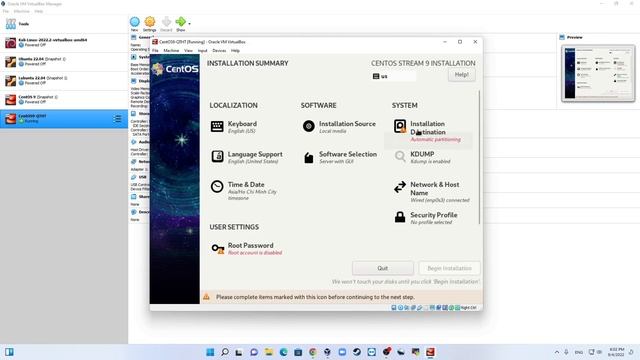 Linux System Administration - Thực hành Quản trị hệ thống: Cài đặt CentOS Stream 9 смотреть онлайн