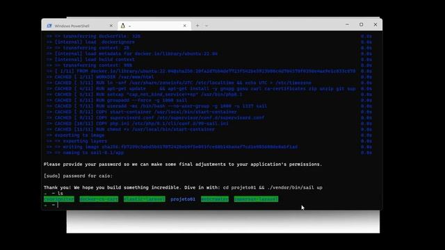 laravel tutorial Instalação Laravel Sail Docker смотреть онлайн