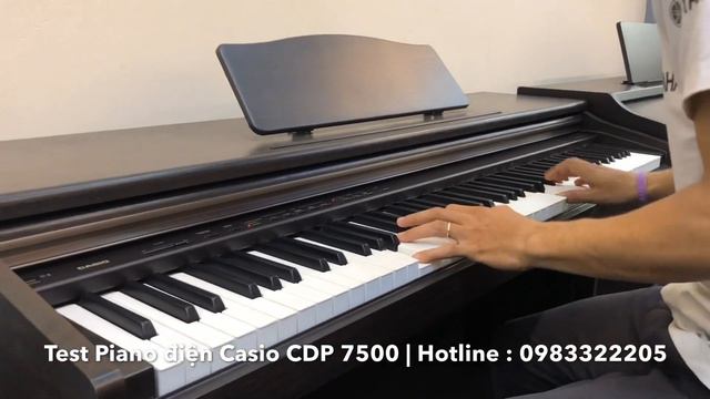Test âm thanh Piano điện Casio CDP 7500 | Hotline : 0983322205 смотреть онлайн